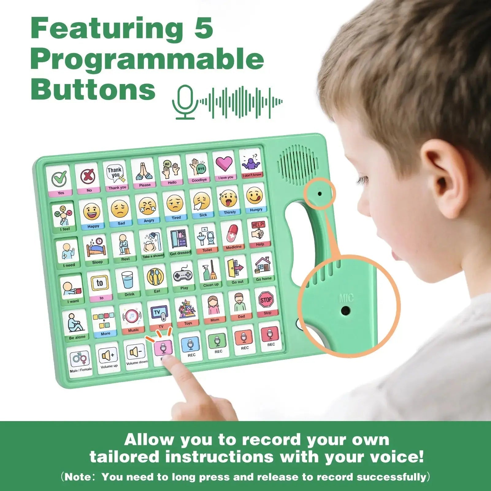 AAC Communication Device for Autism | Speech Tablet for Language Development
