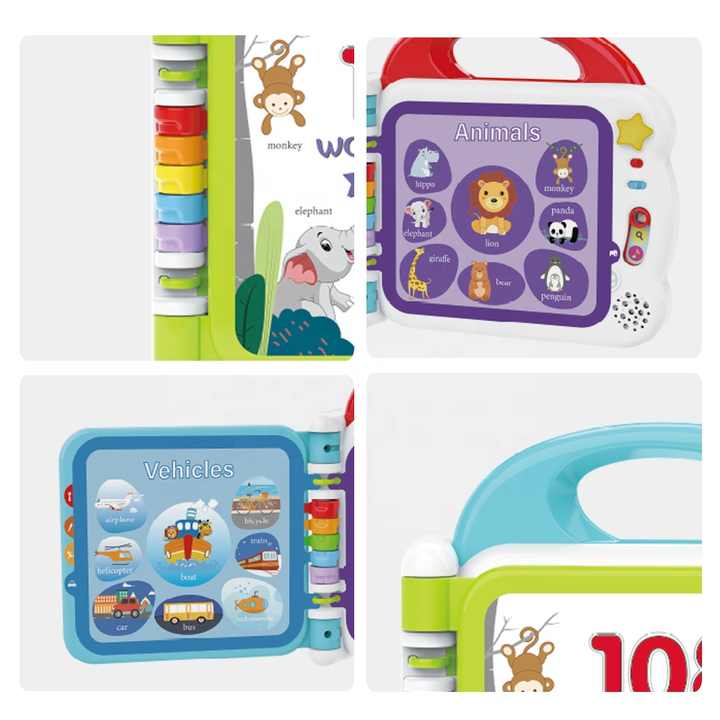 Touch and Learn Words Book with Bluetooth Function - 108 Words