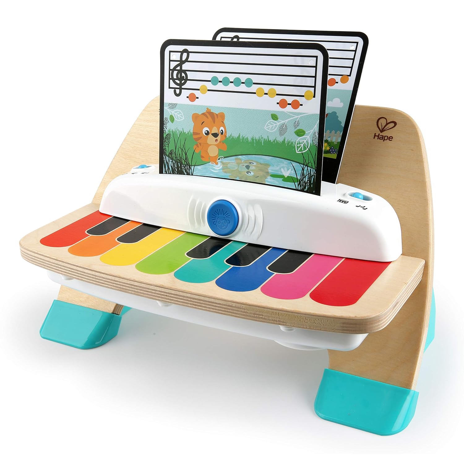 Fidtoy Wooden Touch Piano Musical Toy for Toddlers Early Learning