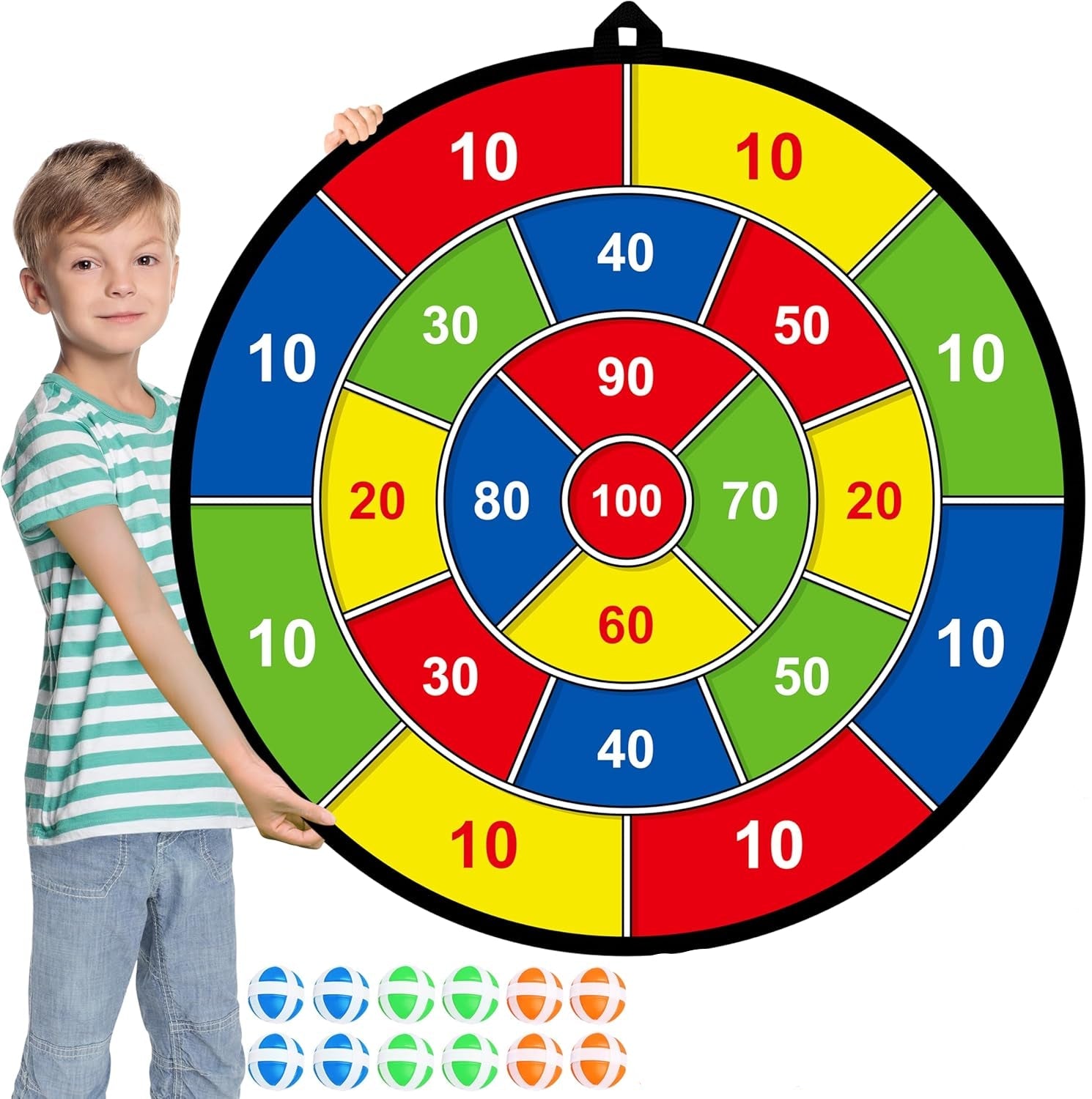 Cible à Scratch et de Fléchette Enfant et Adulte