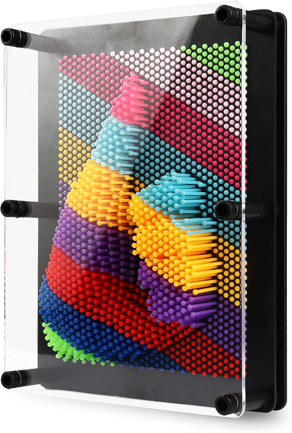 Fidtoy 3D Pin Art Toy Rainbow Sensory Impression Board