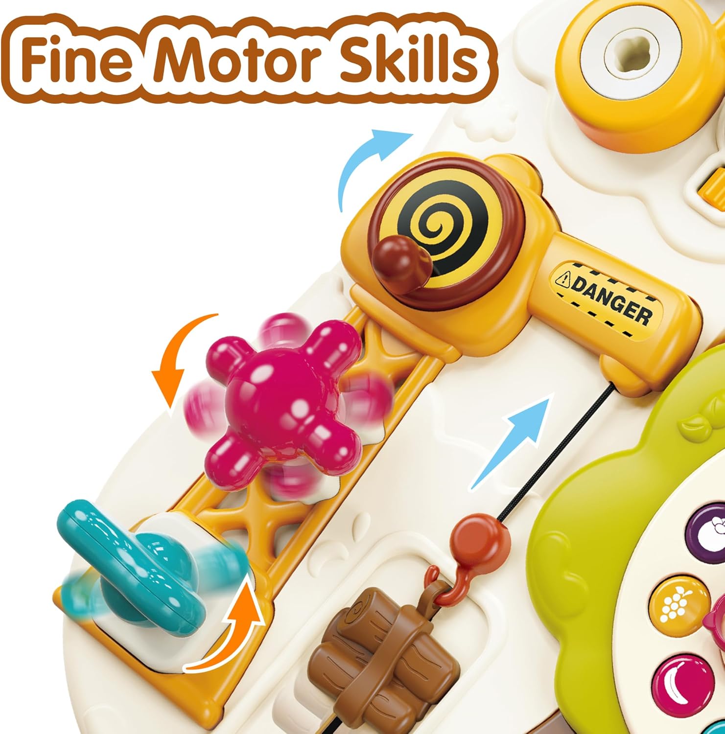 Fidtoy Baby Busy Board Light Switch Music Montessori Toy