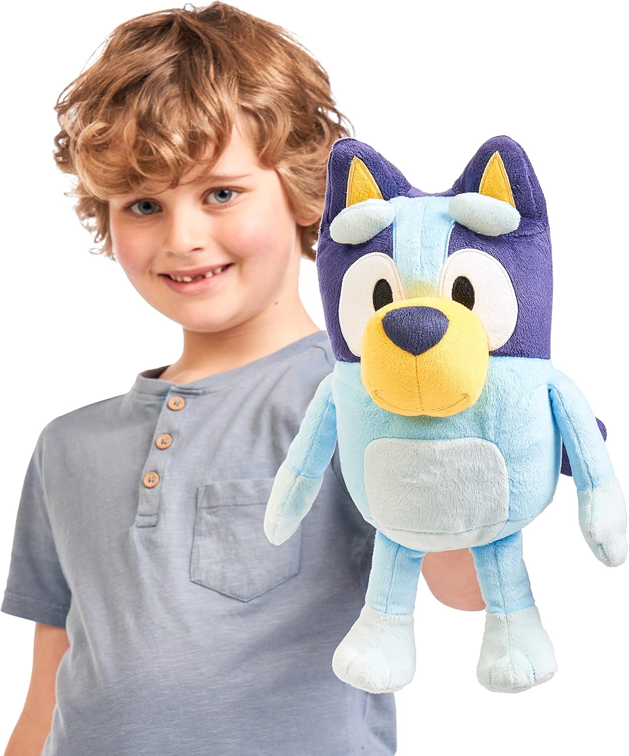 Fidtoy Talking Plush Dog Toy with Music and Interactive Audio