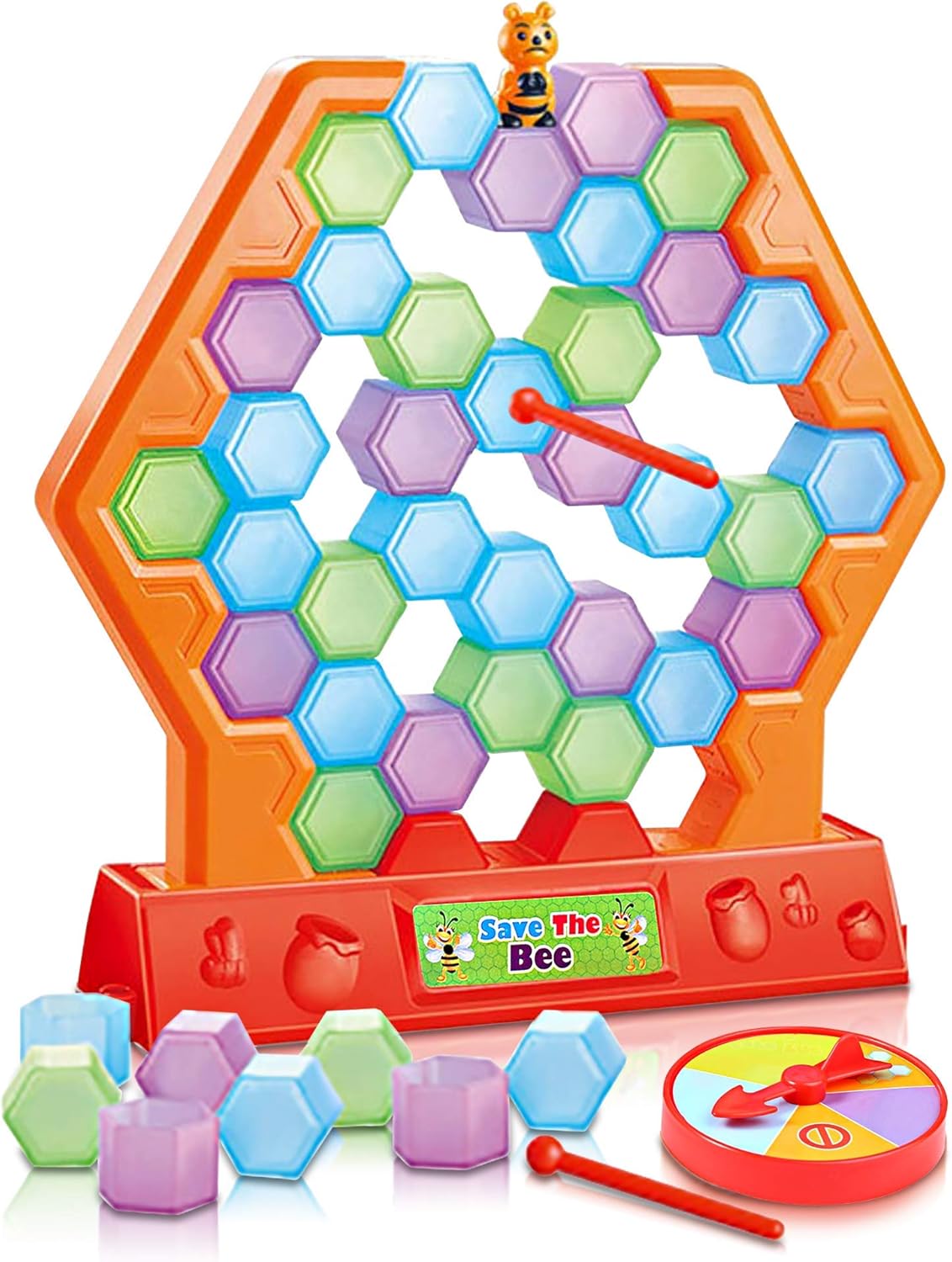 Jeu d'empilement et de culbutage Sauvez l'abeille - 788