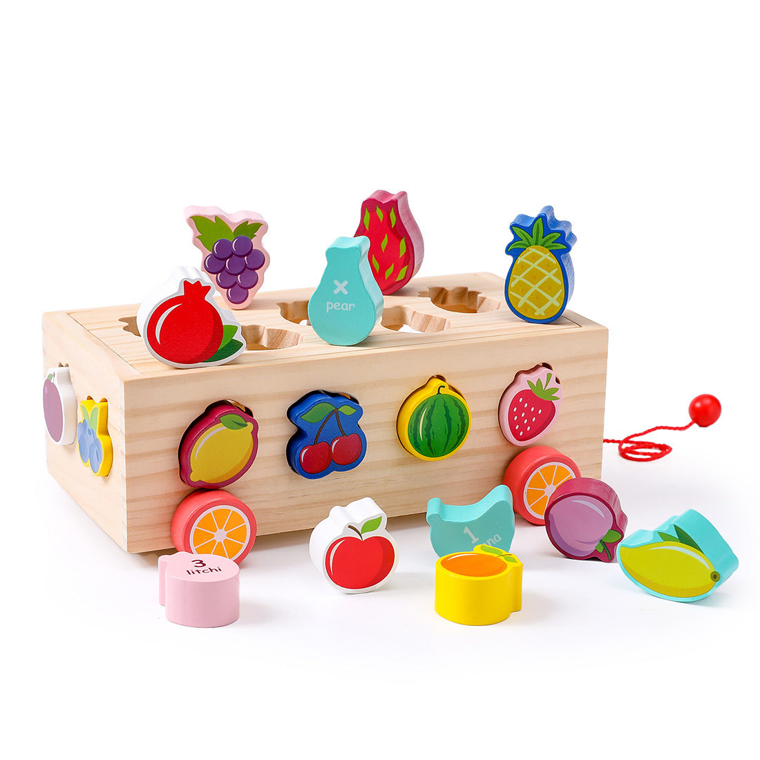 Wooden Multifunctional Early Education Puzzle Toys for Kids | Autism-Friendly Learning & Sensory Play