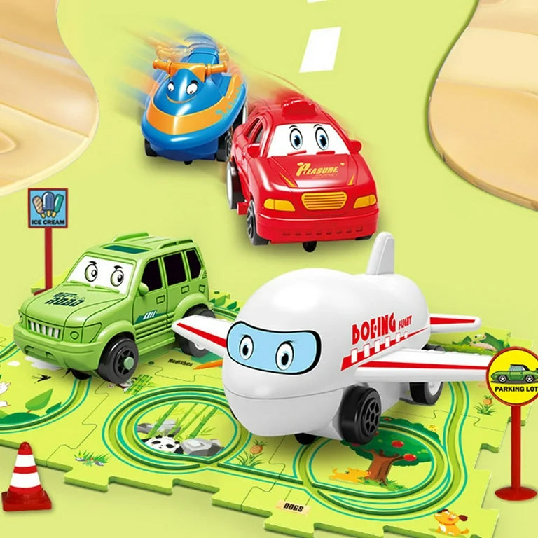 Rail Car Puzzle Track (25 PCS)