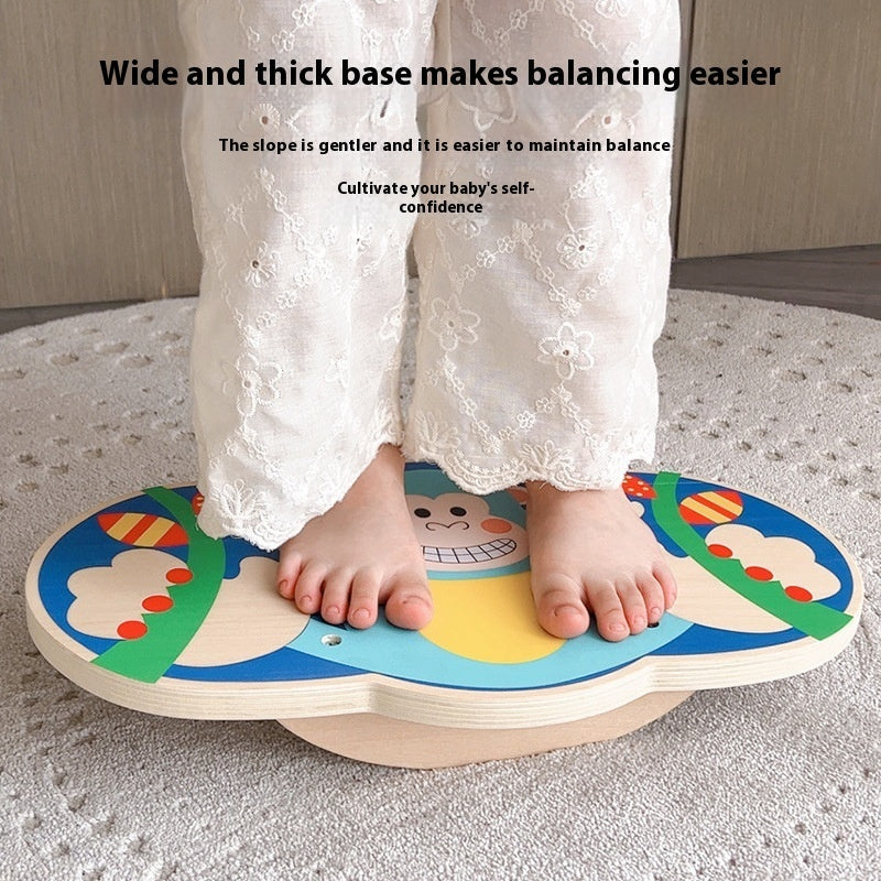 Children's Wooden Balance Board SMART Board Indoor Toys