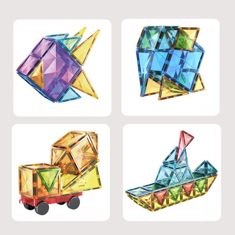 Magnetic Tiles and Marble Run Variety Packs