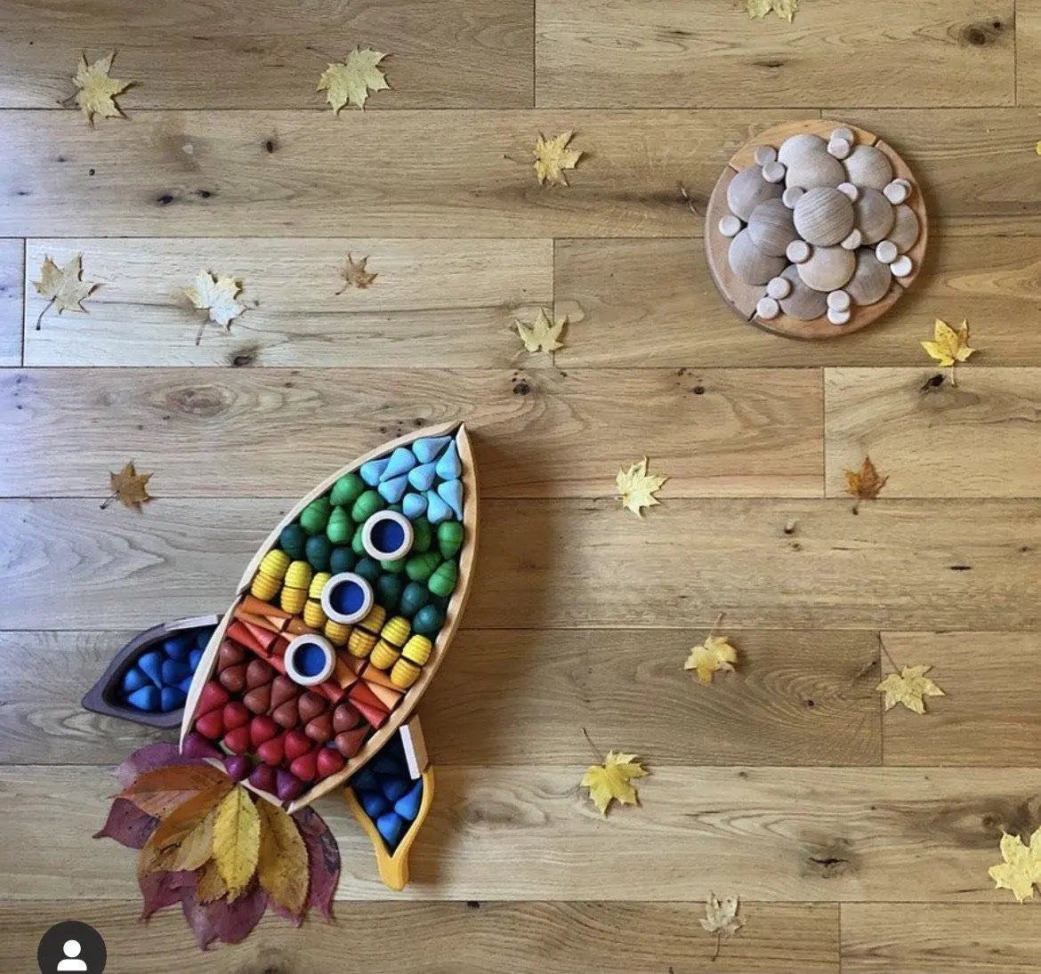 9 - Grapat Inspired Mandala loose parts Set