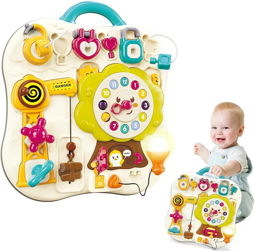 Montessori Multifunction Exploration Busy Board Learning - 956