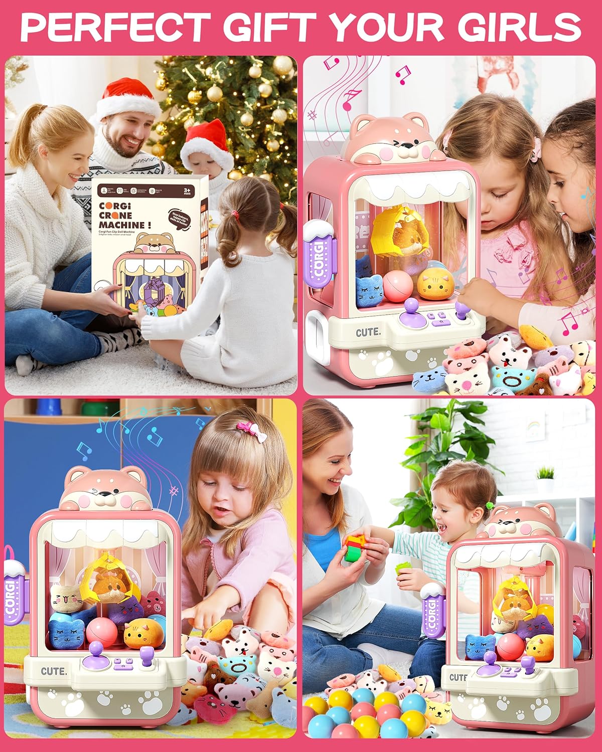 Máquina de Garra Sorpresa para Niños - 5ML