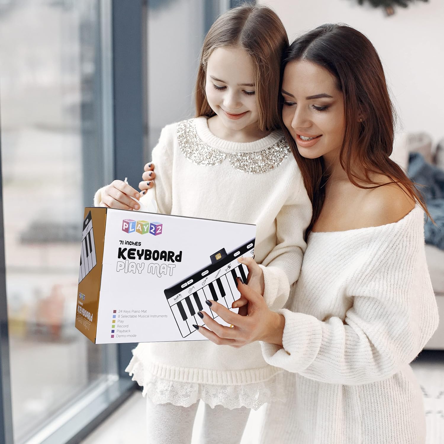 Fidtoy Musical Piano Dance Mat – Interactive Floor Music Toy for Kids