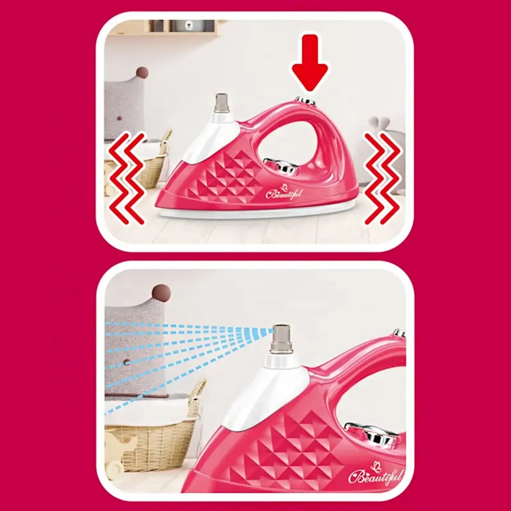 Pretend Play Mini Iron For Kids