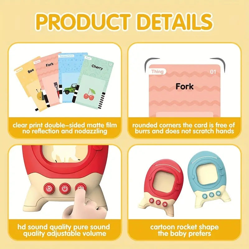 Talking Flash Cards for Toddlers.