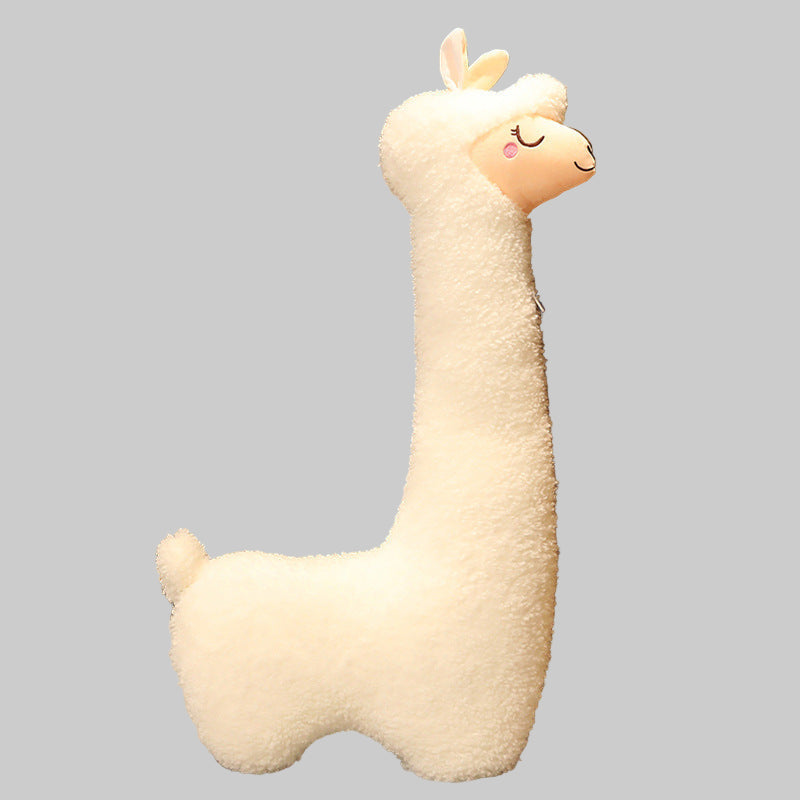 Alpaca plush toy pillow