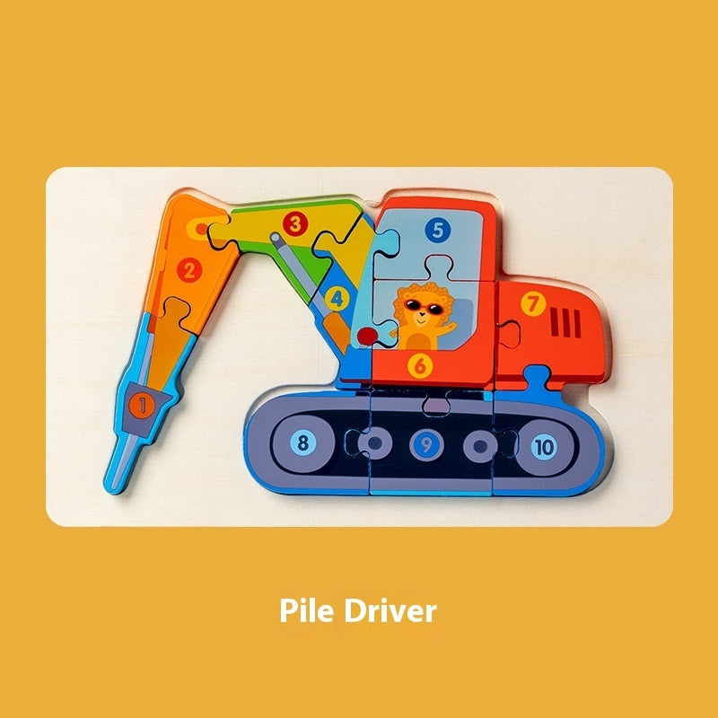 3D Puzzle Model | Educational Toys | Fun & Learning