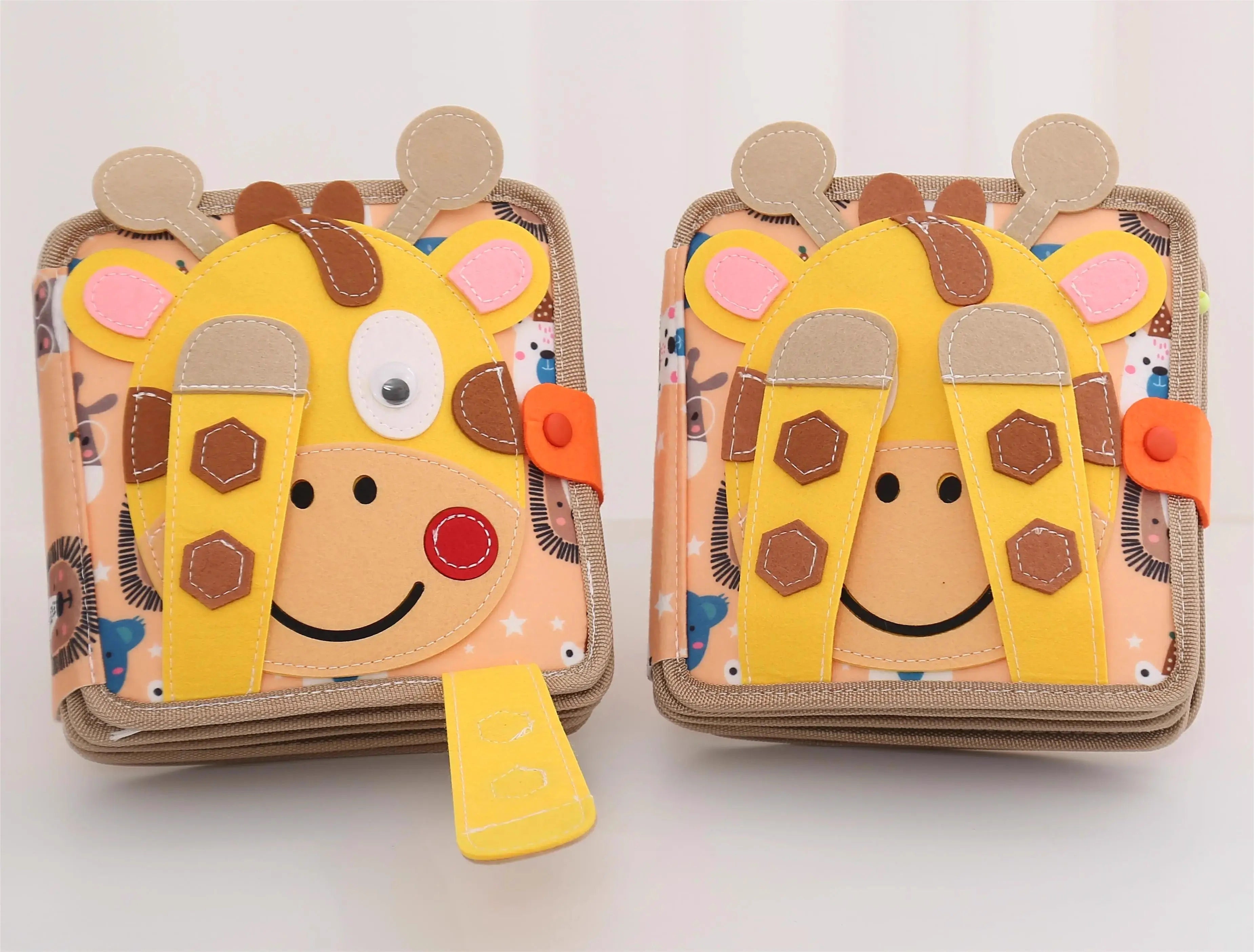 Busy Book Friendly Giraffe