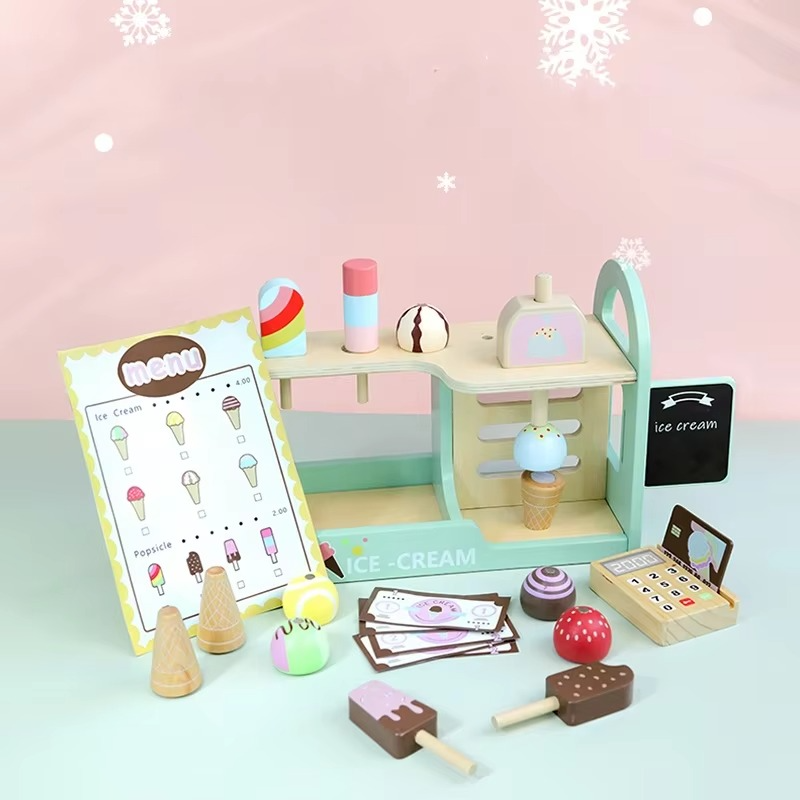 Ensemble de jeu Crème glacée™ - Créatif et Éducatif - Set de jeu de crème glacée