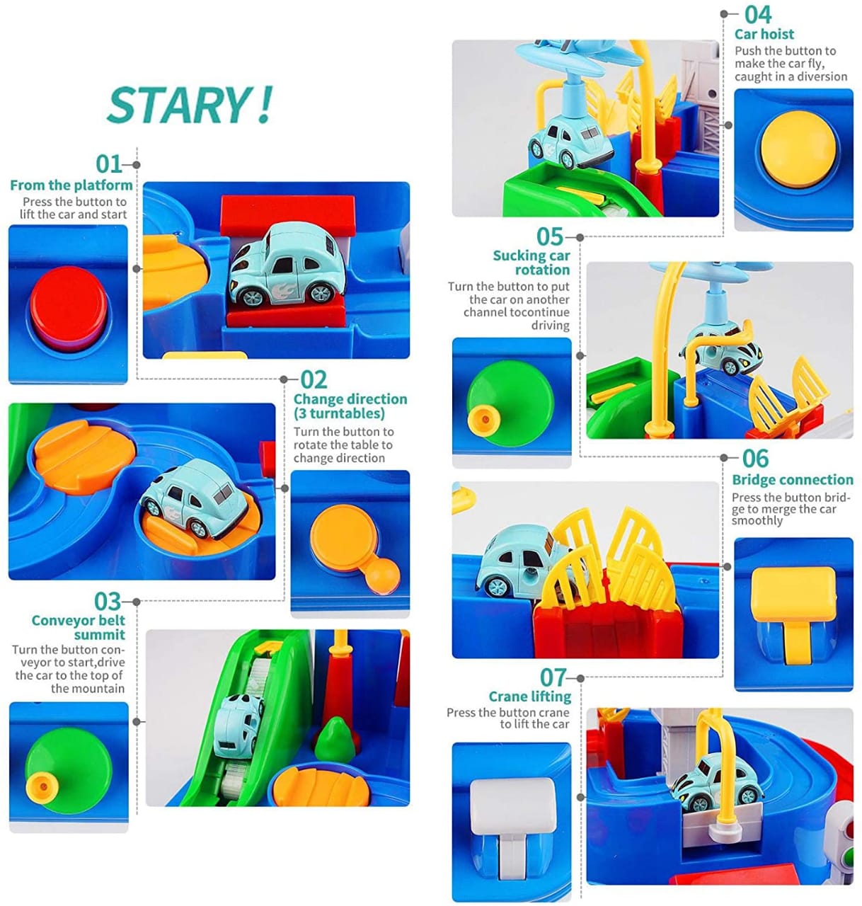 Adventure Car Mechanical Kit - 130