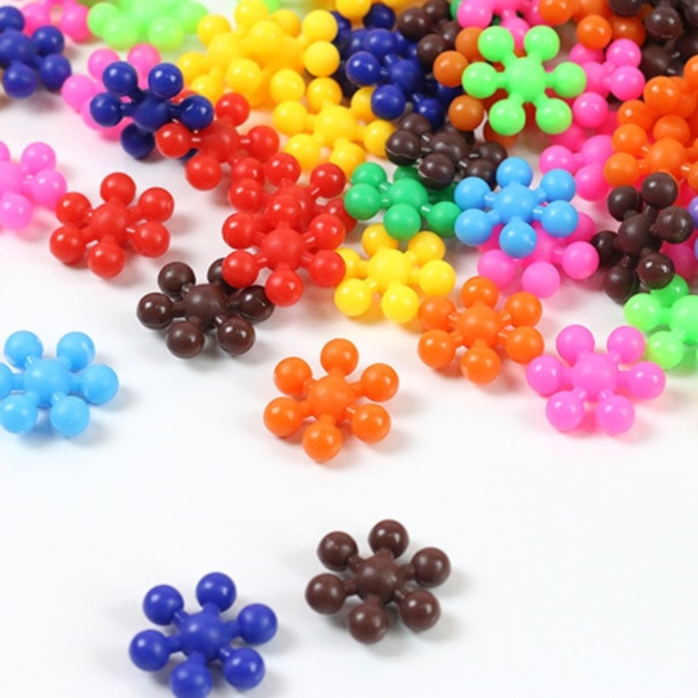 3D Building Blocks™ - Ontwikkel de creativiteit - Sneeuwvlok Bouwstenen