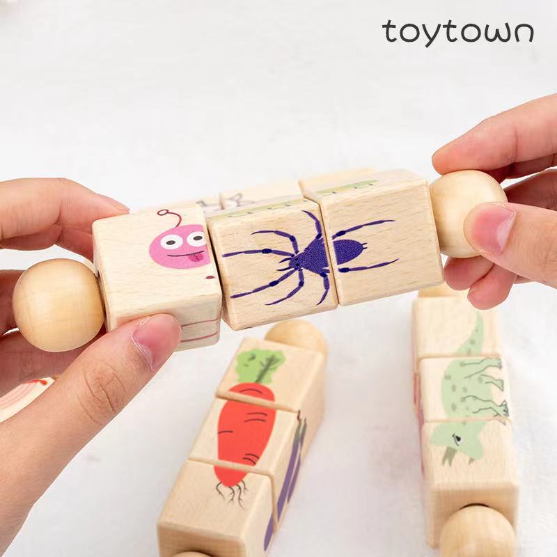 Wooden Rotating Animal Puzzle - Best Montessori Toys
