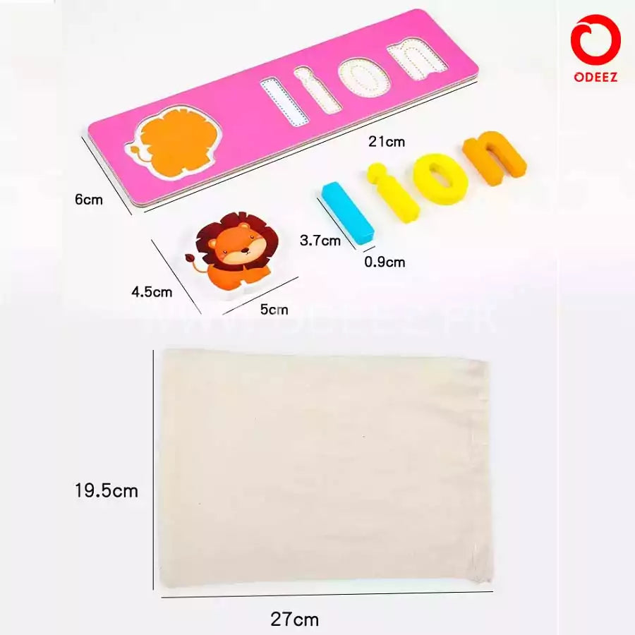 Animals Spelling Learning Kit