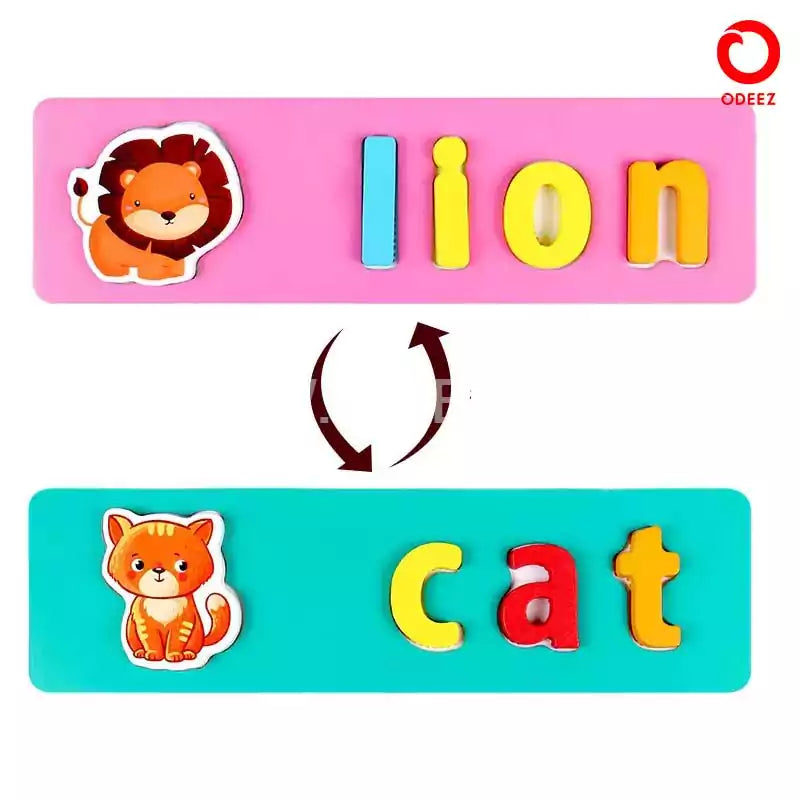 Animals Spelling Learning Kit