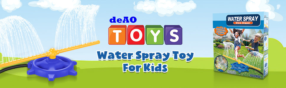 Yard Outdoor Activities Water Sprinklers Summer Toy for Kids Sprays Outside Garden Lawn Water Toys for Boys Girls Activities Backyard Game