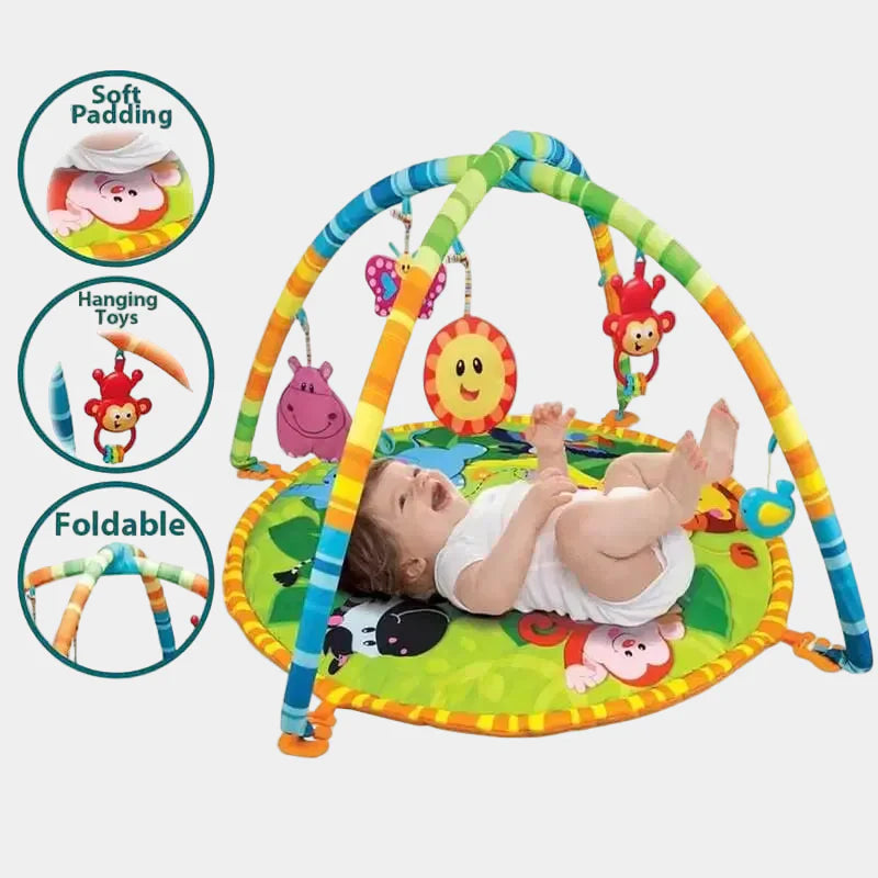 Baby Play Mat with Rattles – Fun, Comfort & Learning for Little Ones | Bacha Toys