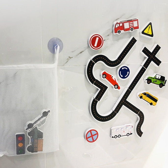 Bath Time Traffic Toys