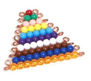 Montessori Coloured Bead Stair