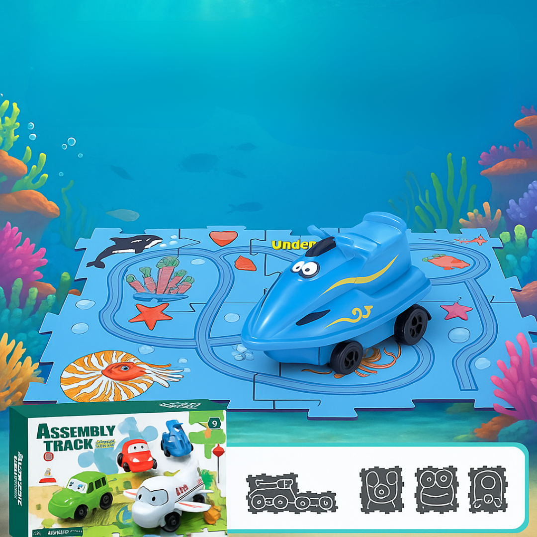 Car Track™ - Construisez, jouez et explorez - Ensemble de voitures de jouet