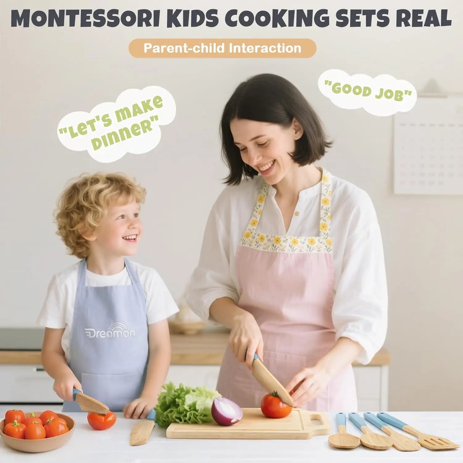 Montessori Cooking Set for 3-12 Year Olds