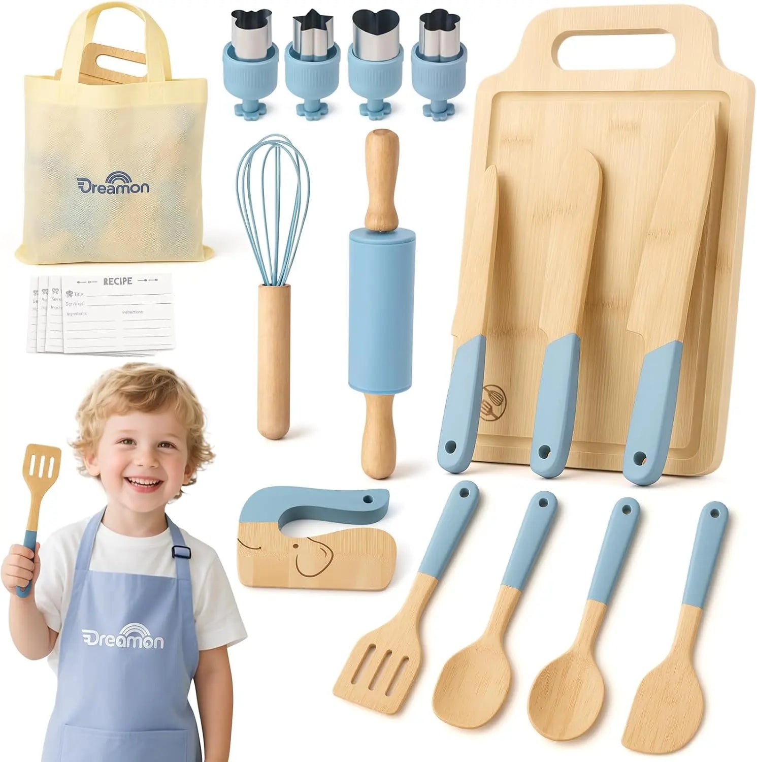 Montessori Cooking Set for 3-12 Year Olds