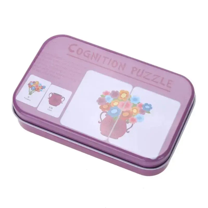 Fidtoy 4 boîtes de différentes couleurs – Jouet éducatif Montessori pour les tout-petits et les enfants d'âge préscolaire