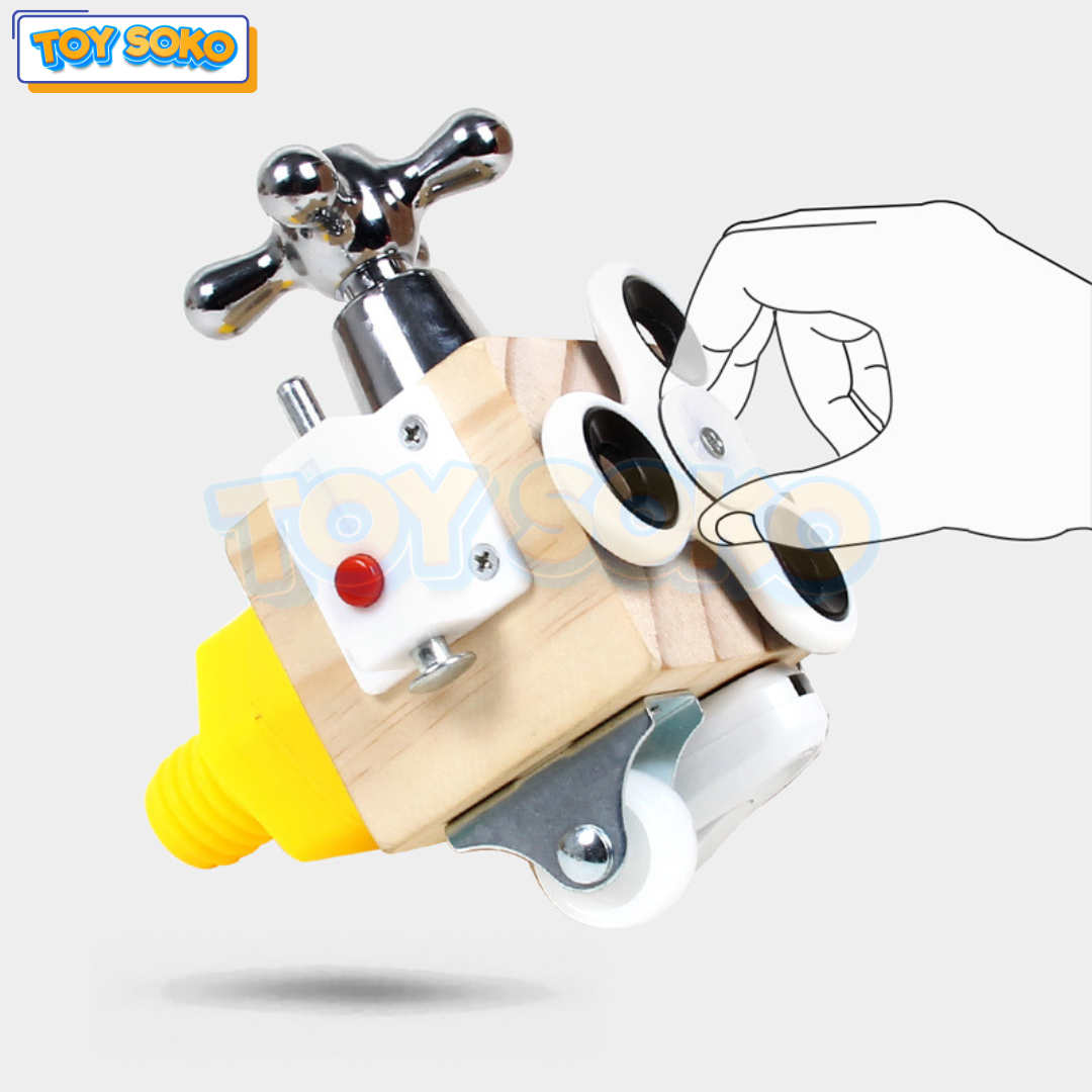 Montessori Activity Cube – Learning Toys for Preschoolers