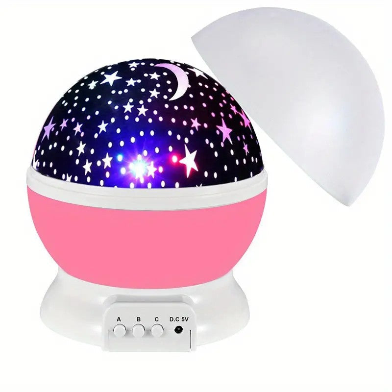 Fidtoy Starry Sky Night Light for Toddlers – Calming LED Projector for Bedroom & Nursery