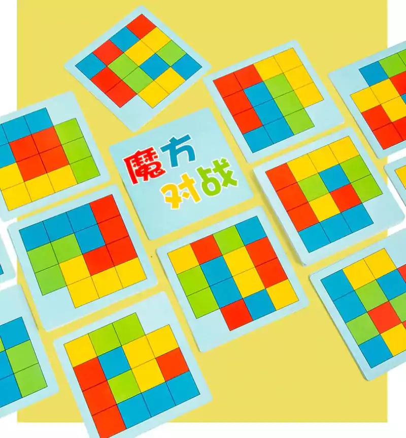 Color Rubik's Cube Battle Challenge