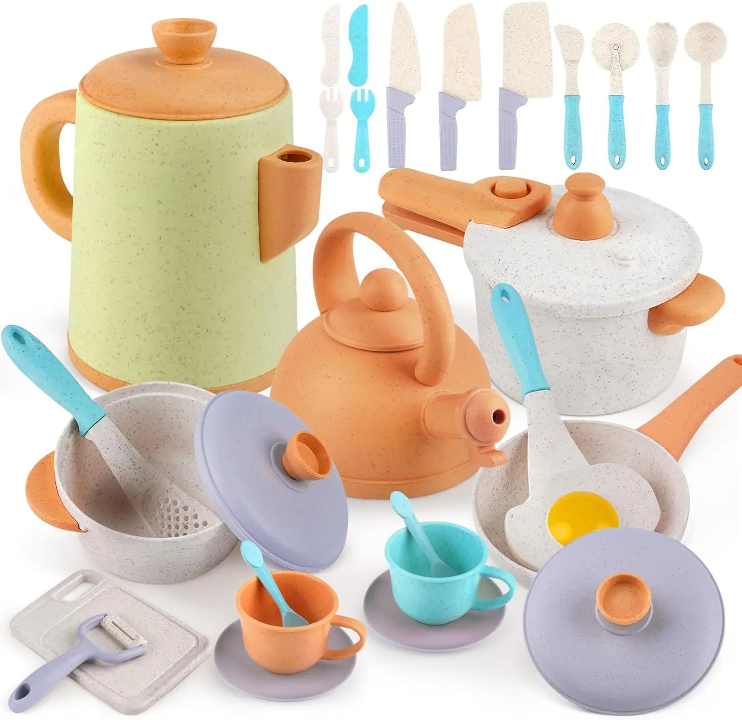 Juego de Cocina de Juguete para Niños de 2 a 6 Años