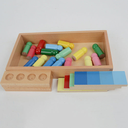 Juego Montessori de Ejercicios para Emparejar Colores