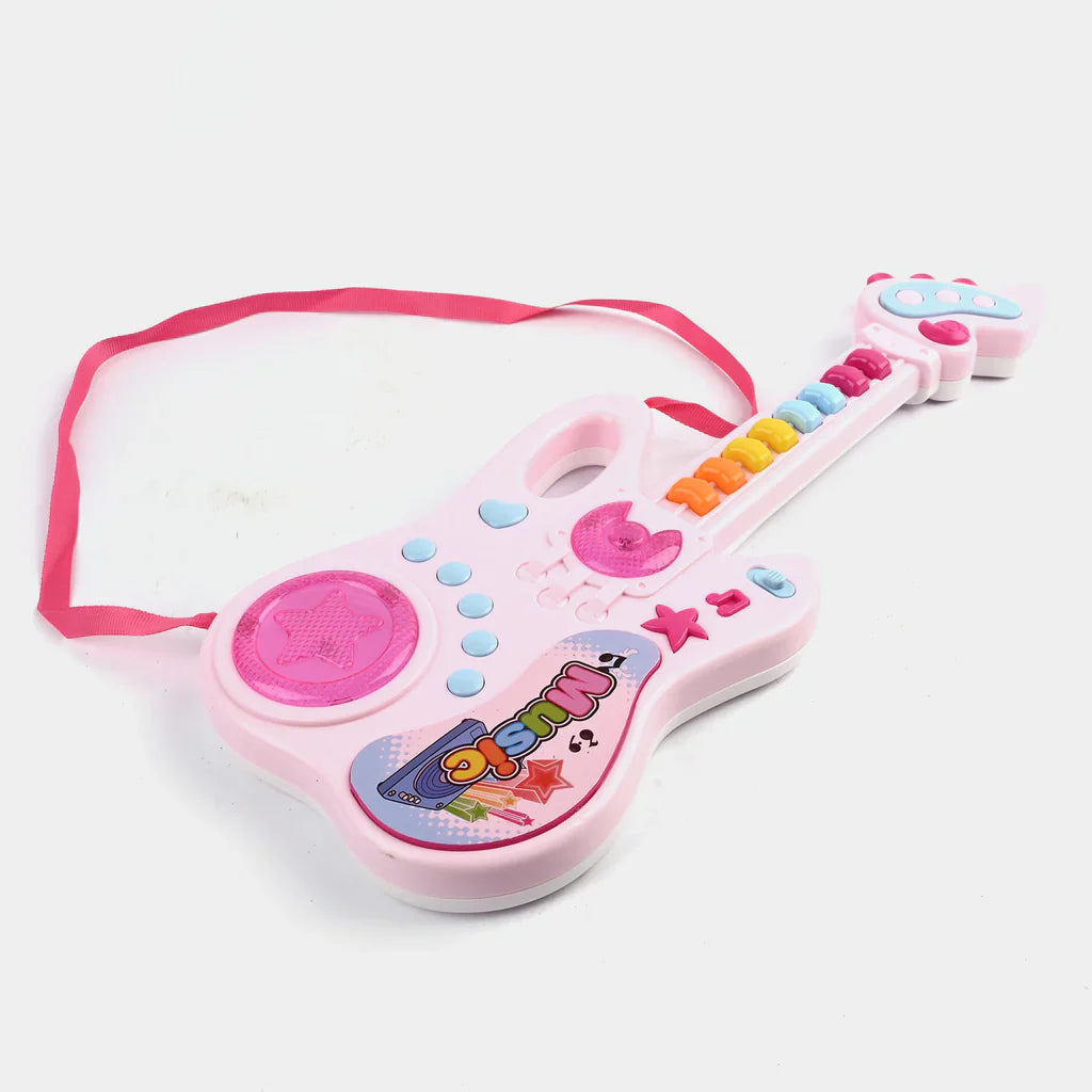 Fidtoy Musical Guitar Toy with Lights and 8 Songs for Kids