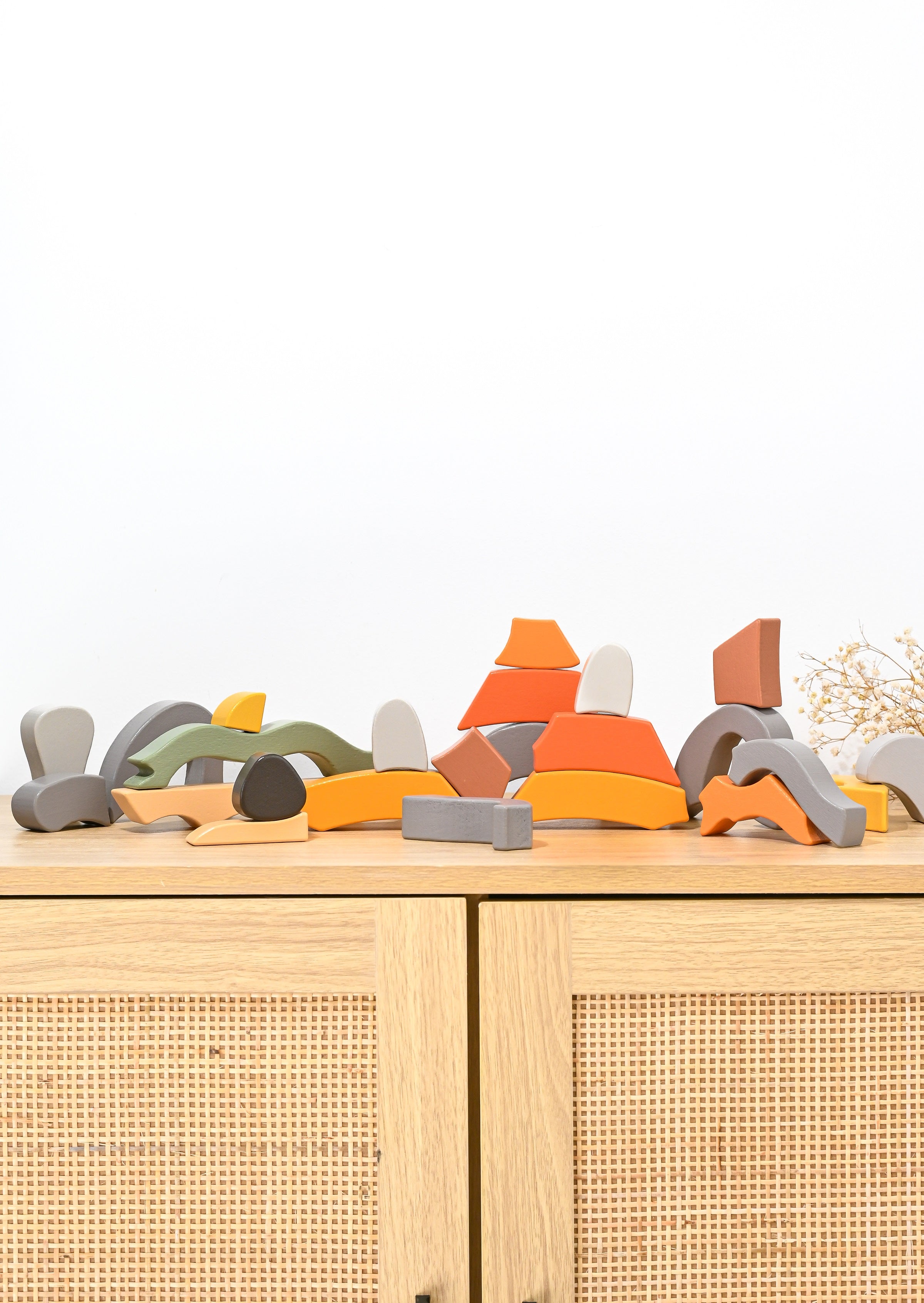 Kirra the Koala Abstract Building Block Puzzle / Home Decor Display