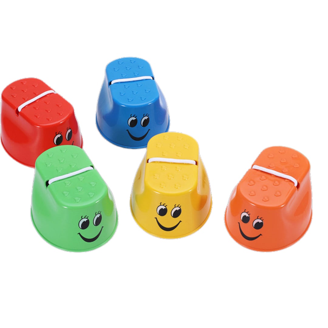 5 Pair Balancing Stilts for Boys and Girls 3 Pairs of Walking Stilts Balancing Toys for Children's Training and Play for Kindergarten