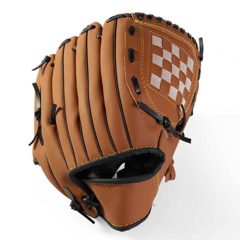 Fidtoy Baseball Glove for Kids and Adults – Adjustable Synthetic Leather Infield Mitt for Baseball, Softball, Tee-Ball