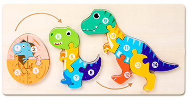 Life Cycle Progression Puzzle Butterfly OR Dinosaur Puzzle