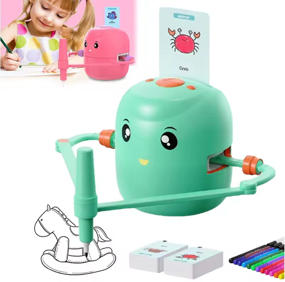 Fidtoy Drawing Robot for Kids – Learn to Draw Step by Step Toy