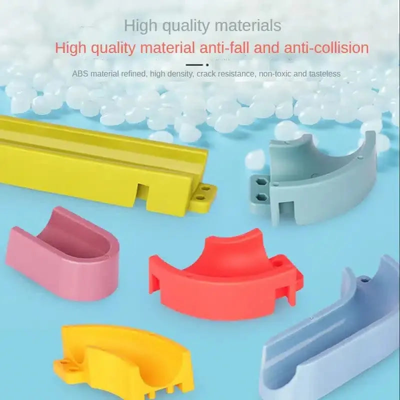 Fidtoy Duck Suction Cup Bathtub Tobogan Toy – Interactive Bath Toys for Toddlers