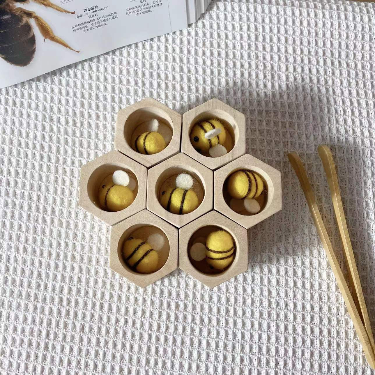 Natural Beehive Bee Catching Game