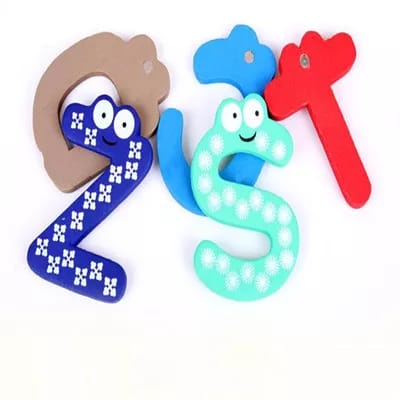 Wooden Alphabet Fridge Magnets | Cute & Educational Tool for Little Learners