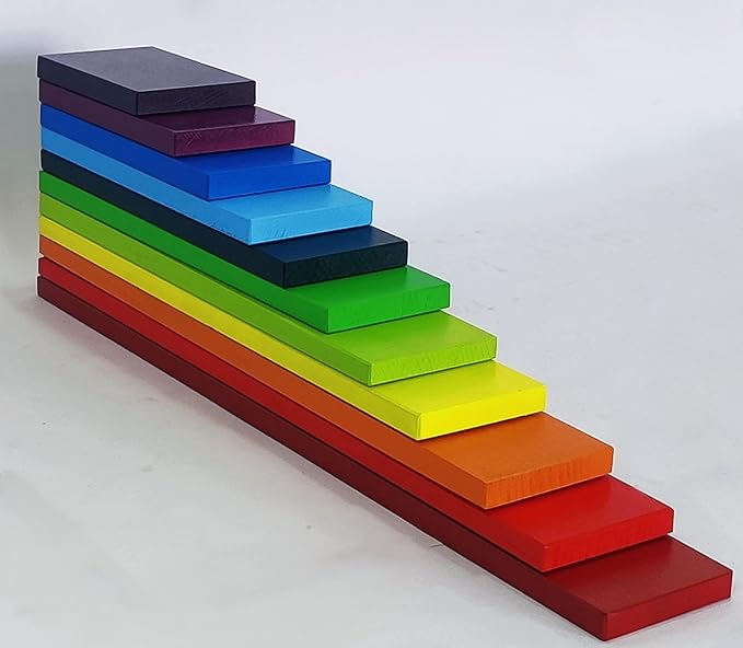 Extrokids 11 Pc Wooden Rainbow Plank - EKT1671